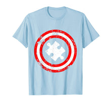Load image into Gallery viewer, Captain Autism Superhero T-Shirt - Autism Awareness Shirts
