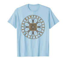 Load image into Gallery viewer, Aegishjalmur Shirt Nordic Viking Symbol Helm Of Awe T-Shirt
