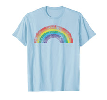Load image into Gallery viewer, Rainbow Shirt Vintage Retro 80's Style Gay Pride Gift
