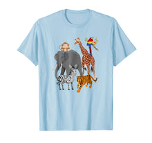 Load image into Gallery viewer, Zoo Animals Shirt Wildlife Birthday Party A Day At The Zoo

