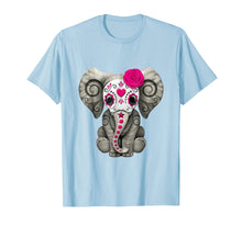 Load image into Gallery viewer, Dead Sugar Skull Elephant Funny Halloween Costume Gift Shirt
