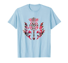 Load image into Gallery viewer, Scottish Pride Tartan Thistle Scotland T-Shirt Plaid
