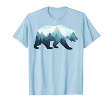 Load image into Gallery viewer, Bear Double Exposure Surreal Wildlife Animal T-Shirt
