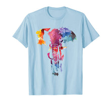 Load image into Gallery viewer, Elephant Watercolor Art Design For People Who Love Elephants T-Shirt

