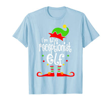 Load image into Gallery viewer, Receptionist Elf Christmas Costume Mom Dad Xmas T-Shirt
