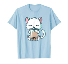 Load image into Gallery viewer, Boba Cat Drinking Boba Kitten Kawaii Japanese Kitty T-Shirt T-Shirt-851931
