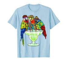 Load image into Gallery viewer, Parrots Drinking Margarita Hawaiian Shirt Vacation Birds  T-Shirt
