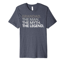 Load image into Gallery viewer, Mens GRANDAD Grandfather Birthday Gift Funny Father&#39;s Day T Shirt
