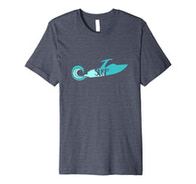 Load image into Gallery viewer, Wakesurf Boat with Retro Wave Shirt for Men, Women and Teens
