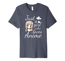 Load image into Gallery viewer, Teenage Girl Anime Shirt | Just a Girl Who Loves Anime
