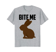 Load image into Gallery viewer, Bite Me Chocolate Bunny Funny Easter Shirt
