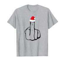 Load image into Gallery viewer, Middle Finger Jolly As Fuck Adult Joke Offensive Christmas T-Shirt

