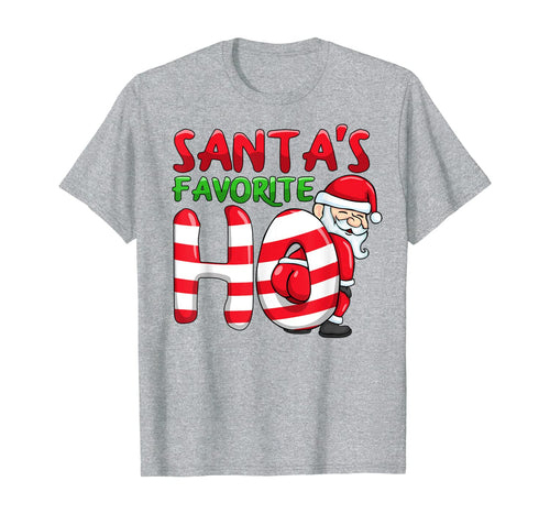 Santas Favorite Ho Santa favourite Ho Funny Girls Christmas  T-Shirt