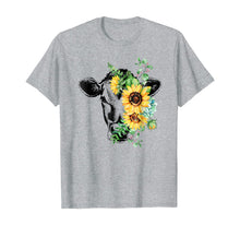Load image into Gallery viewer, Cow Sunflower Shirt Cow Lover Shirt
