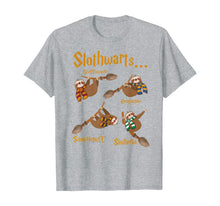 Load image into Gallery viewer, Harry Slothwarts Funny Sloth Halloween Costume T-Shirt
