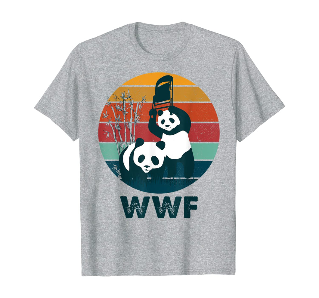 Panda bears wwf's vintage funny men women gift T-Shirt