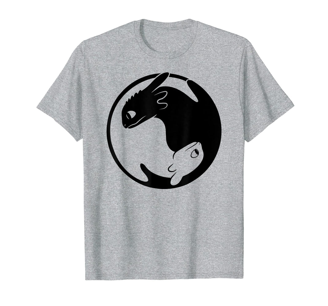 How to Train Your Dragon 3 Hidden World Dragon Yin Yang T-Shirt