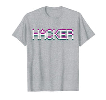 Load image into Gallery viewer, Hacker T-Shirt Hacktivist Tshirt Computer Nerd Tee Gift
