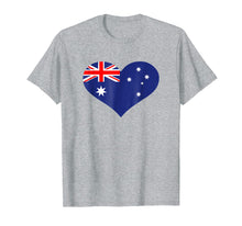 Load image into Gallery viewer, Australia heart flag T-Shirt
