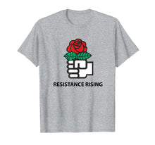 Load image into Gallery viewer, Democratic Socialists of America (DSA) Resistance Rising Tee
