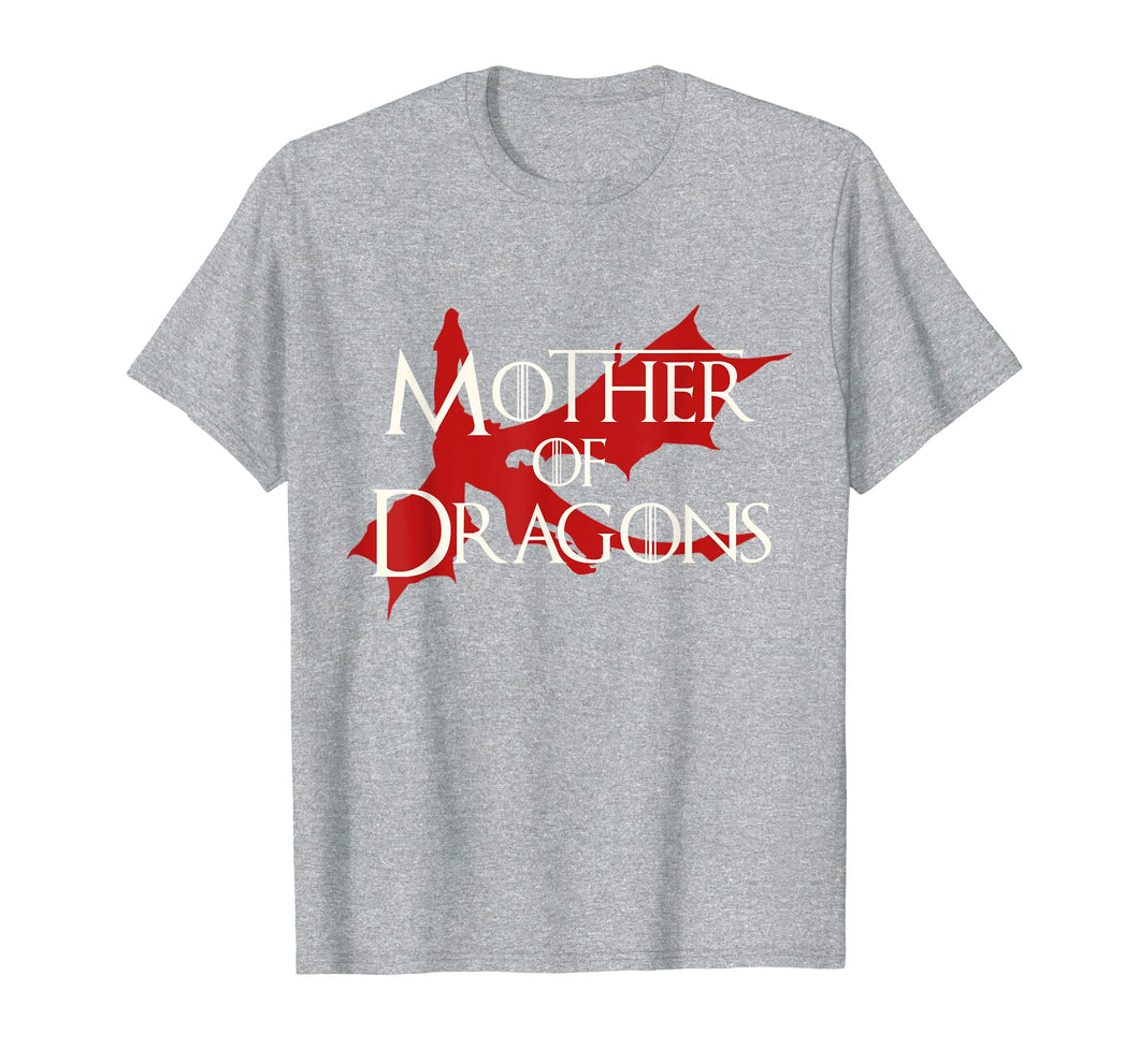 Mother of Dragons T-Shirt with Dragon Silhouette