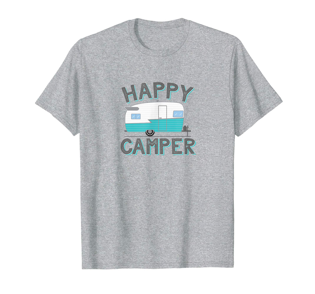 Happy Camper Vintage Shasta Trailer T-Shirt