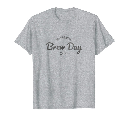 Official Brew Day Shirt Craft Beer Home Brewing Gift T-Shirt