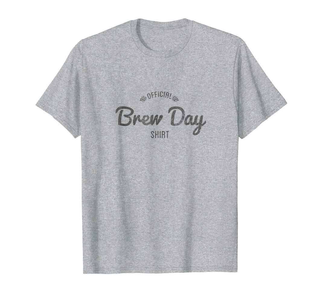 Official Brew Day Shirt Craft Beer Home Brewing Gift T-Shirt
