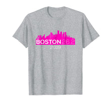 Load image into Gallery viewer, Boston Skyline Shirt - Tshirt - Pink
