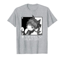 Load image into Gallery viewer, Evil But Cute Anime Shirt, Nu Goth, Senpai, Hentai, Ahegao
