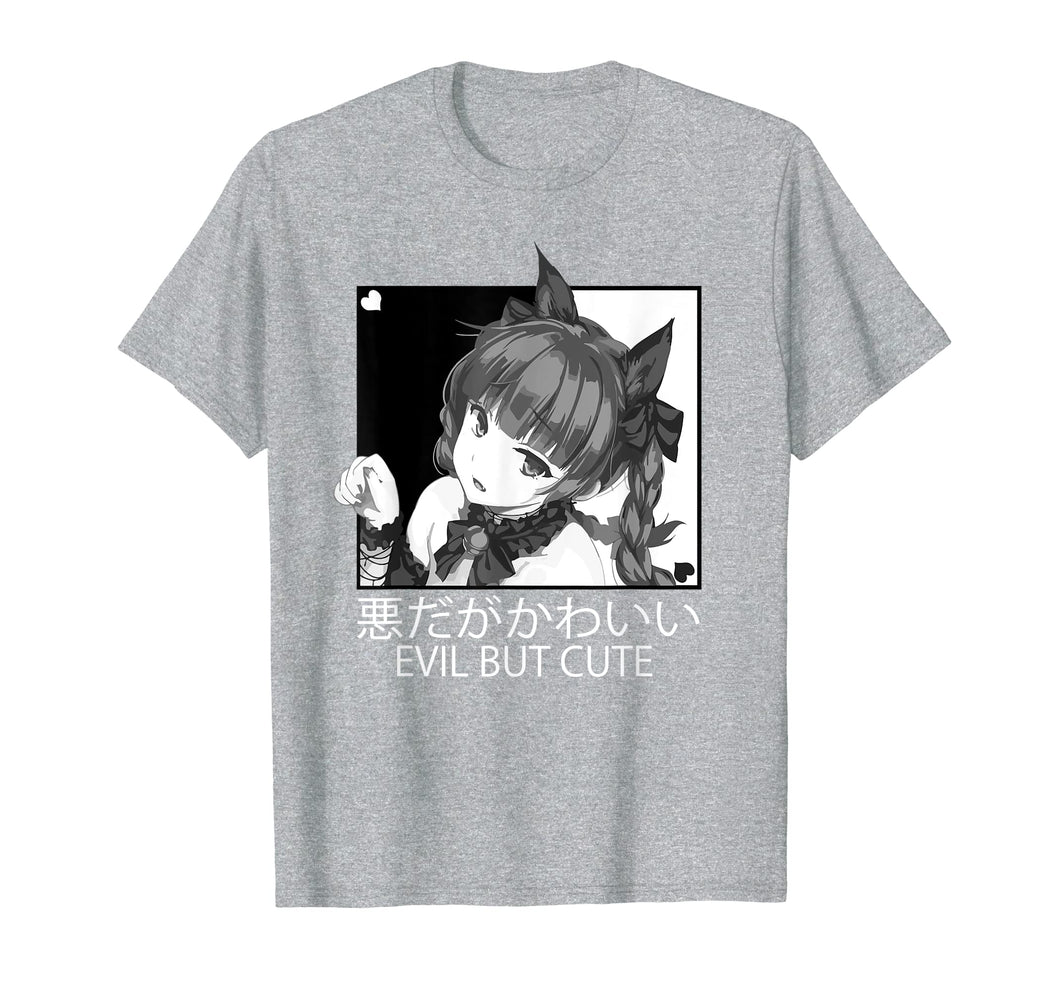 Evil But Cute Anime Shirt, Nu Goth, Senpai, Hentai, Ahegao