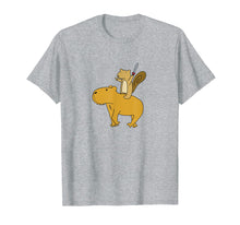 Load image into Gallery viewer, Squirrel Riding Capybara T-Shirt
