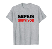 Load image into Gallery viewer, Sepsis Survivor Shirt Sepsis Awareness T-shirt

