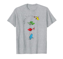 Load image into Gallery viewer, Dr. Seuss One Fish Two Fish Red Fish Blue Fish T-shirt
