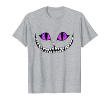 Load image into Gallery viewer, Halloween Cheshire Cat T-Shirt - Grinning Smile Tee
