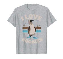 Load image into Gallery viewer, Funny I Love Boobies Gift T-Shirt for Birdwatchers
