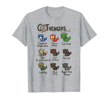 Load image into Gallery viewer, Catvengers Funny Cat Shirts by Thecatsshop com
