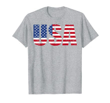 Load image into Gallery viewer, USA Flag T Shirt: American Patriotic Tshirt For Men &amp; Women
