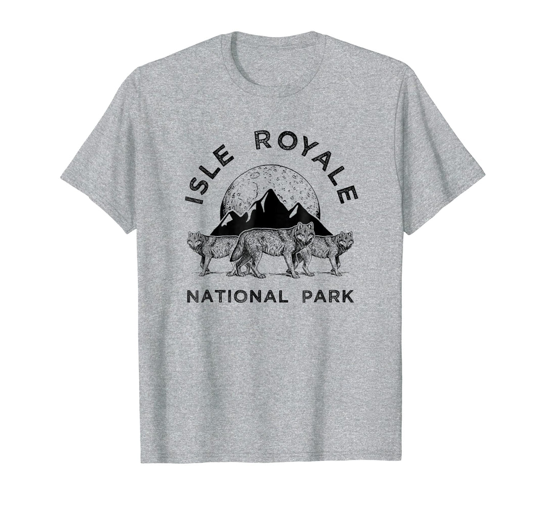 Isle Royale Park Wolf T-Shirt, Northwest Wolves Tee Apparel