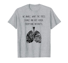 Load image into Gallery viewer, Breath Lung Forest Tree Air Photosynthesis CO2 Shirt
