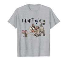 Load image into Gallery viewer, I Don&#39;t Give a Rat&#39;s Ass Funny Joke Tshirt
