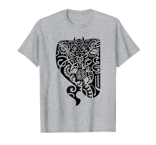 T-Shirt - Stingray and Turtle Maori tattoo style