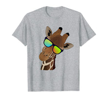 Load image into Gallery viewer, Funny looking Giraffe Tshirt Gift idea for Giraffes &amp; Zebras
