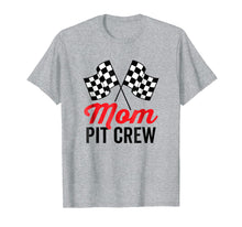Load image into Gallery viewer, Mom Pit Crew Shirt for Racing Party Costume
