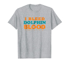 Load image into Gallery viewer, I BLEED DOLPHIN BLOOD Funny Orange T Shirt
