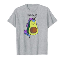 Load image into Gallery viewer, Uni Cado T shirt - Unicorn Avocado Tshirt birthday gift
