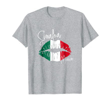 Load image into Gallery viewer, GGT Travel Souvenir Style SINALOA MX Flag Lips Tshirt
