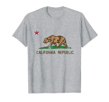 Load image into Gallery viewer, California State Flag Vintage Distressed T Shirt
