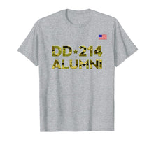 Load image into Gallery viewer, DD-214 Alumni T shirt Retirement Military Discharge DD214
