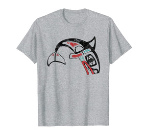 Haida Killer Whale Pacific Northwest Native Art Tshirt